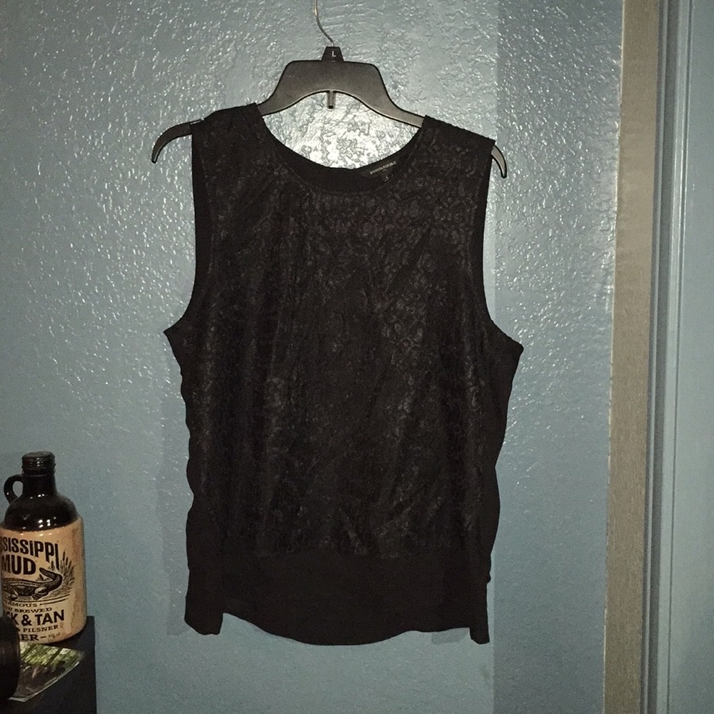 Layered Banana Republic Blouse